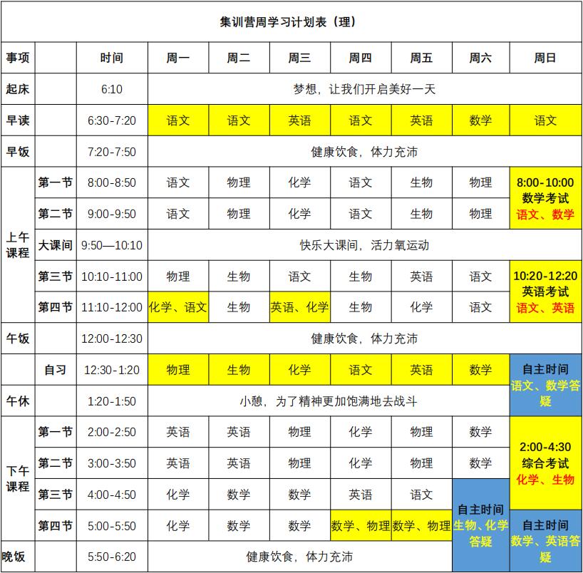 郑州京太教育2020 高考“35 天冲刺集训营”
