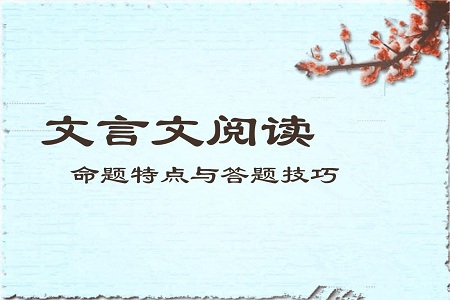 高考语文阅读理解解题模板